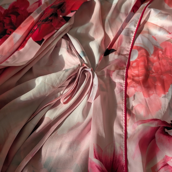 Soma Sensual Satin Robe and Chemise Set - Picture 6 of 11